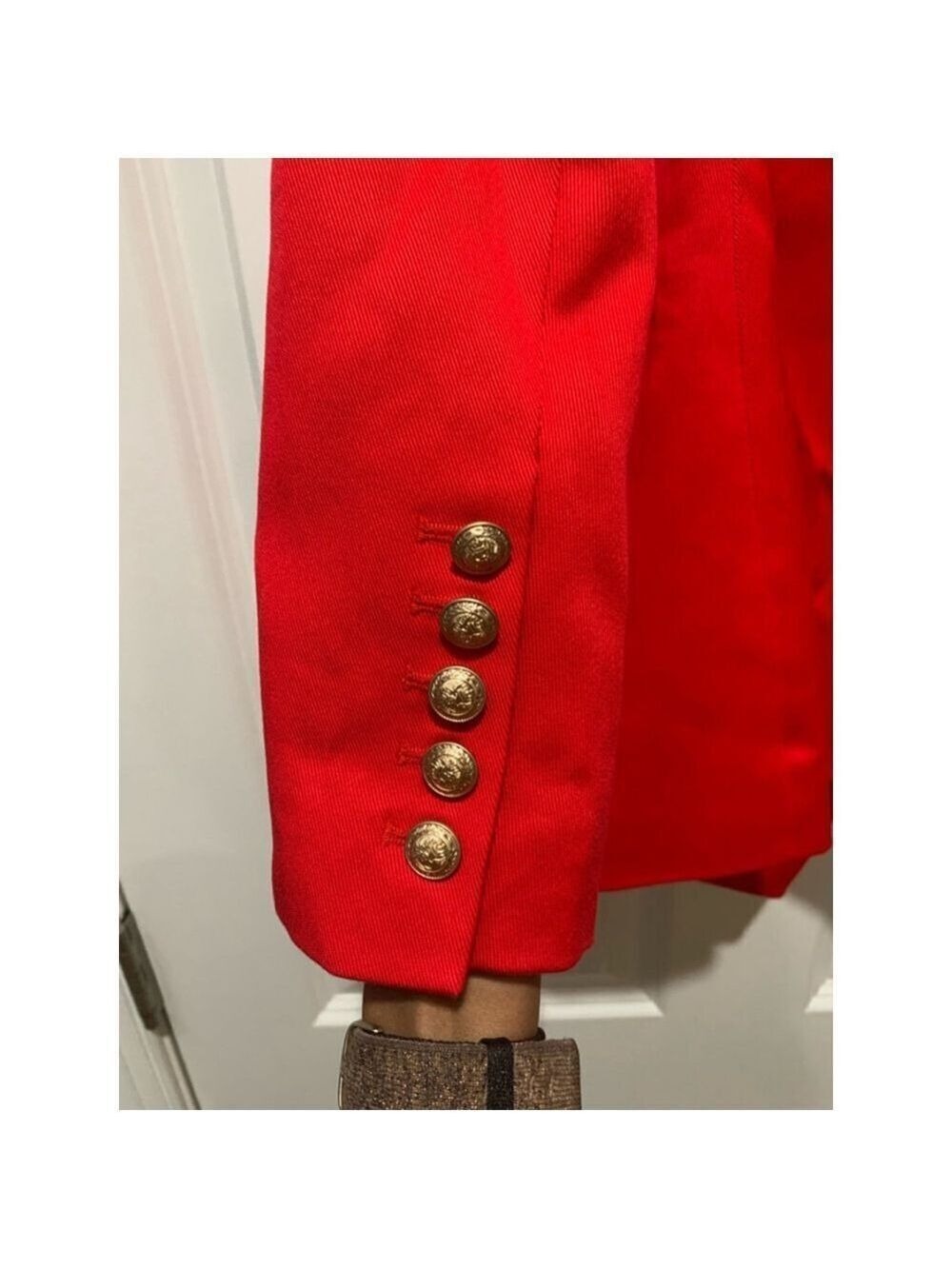 Women's L'AGENCE Blazer Size 0 Red - Picture 9 of 12